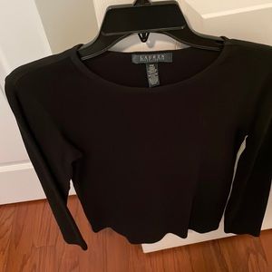Black Lauren longsleeve Top